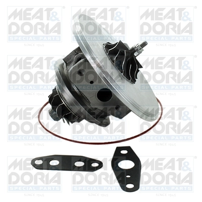 Core assembly, turbocharger